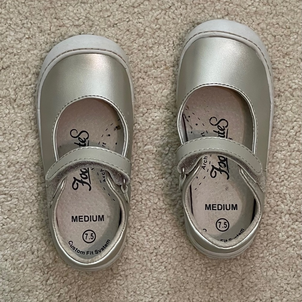 COPY - Footmates Stacy Ultraflex Gold shoes